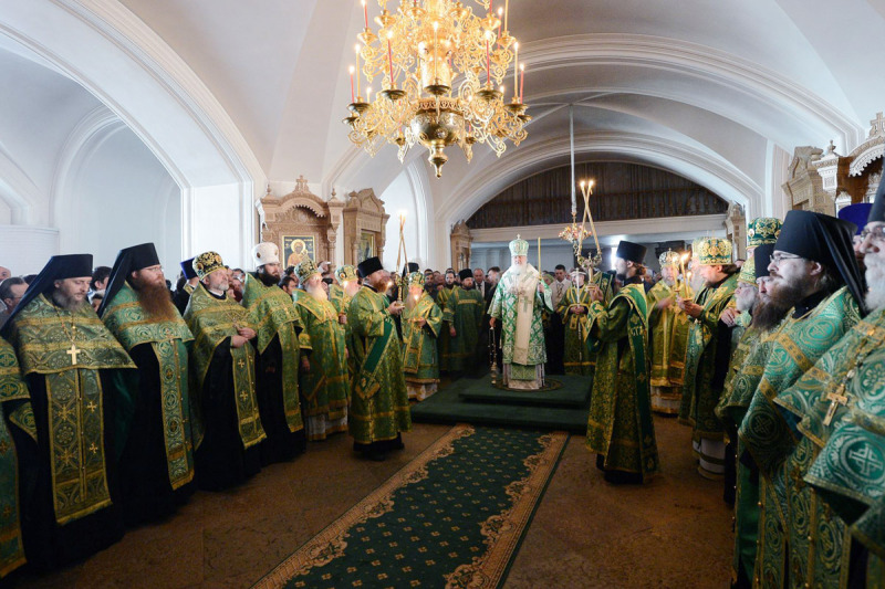 Uroczystości w monasterze Wałaam
