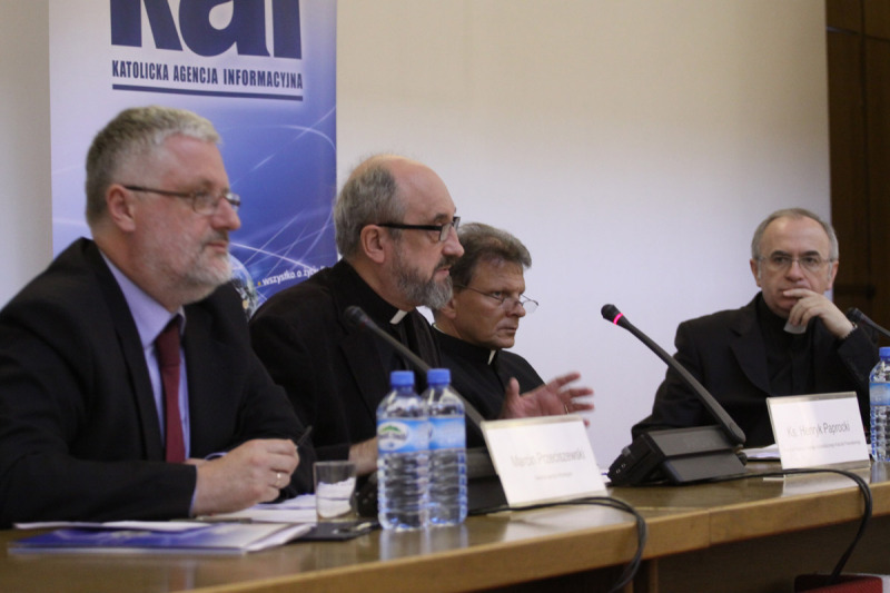 Konferencja prasowa w siedzibie Konferencji Episkopatu Polski