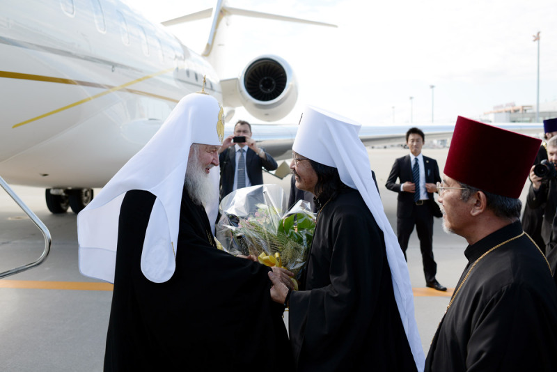 Patriarcha Cyryl w Kraju Wschodzącego Słońca