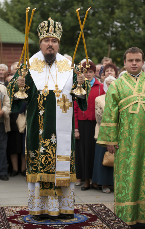 Uroczystości w skicie w Odrynkach