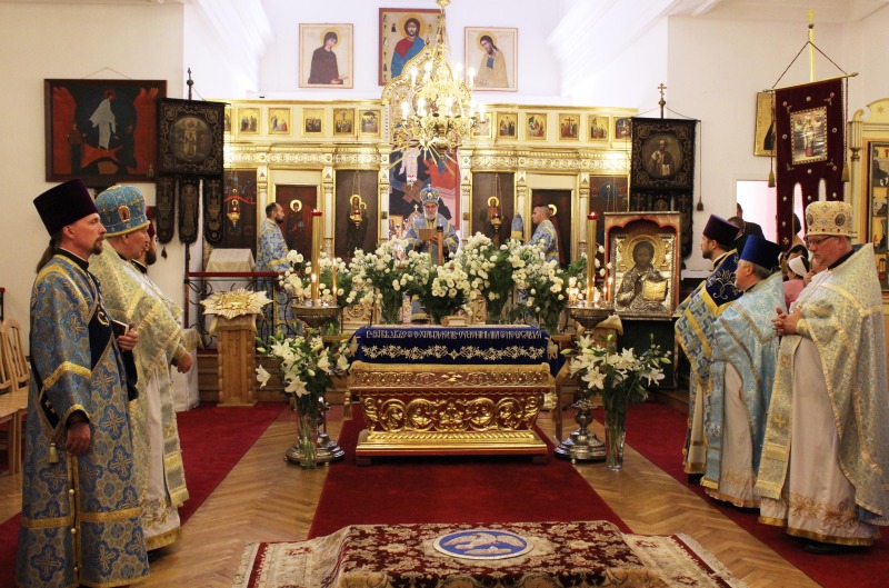 Święto Zaśnięcia Bogurodzicy w krakowskiej cerkwi