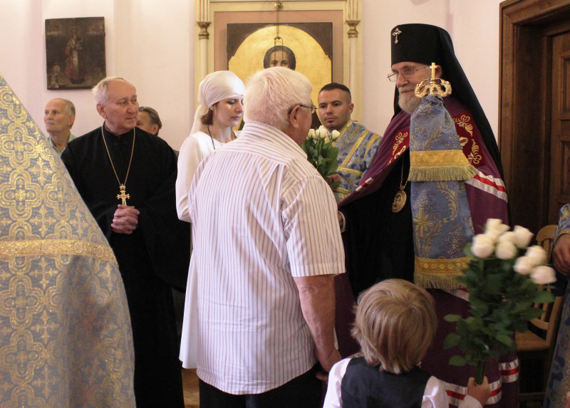 Święto Zaśnięcia Bogurodzicy w krakowskiej cerkwi