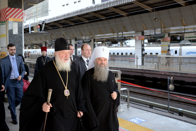 Patriarcha Cyryl w Kraju Wschodzącego Słońca
