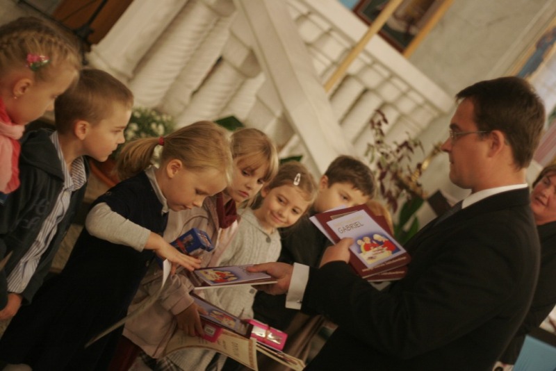 Święty Gabriel oczami przedszkolaka