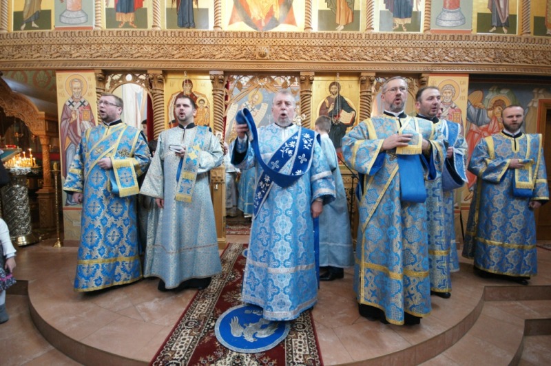 Poświęcenie cerkwi w Zwierkach