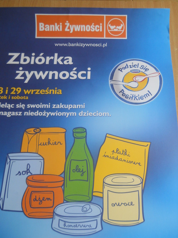 Zbiórka żywności w ELEOS
