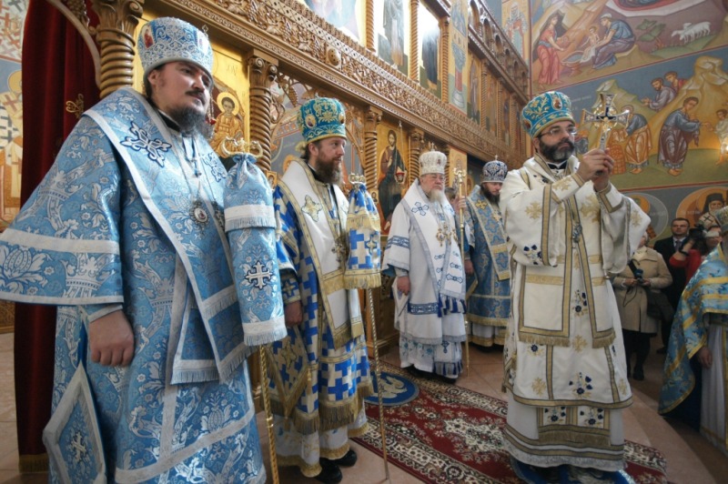 Poświęcenie cerkwi w Zwierkach