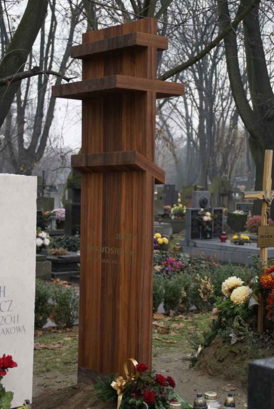 Poświęcenie nagrobka Jerzego Nowosielskiego