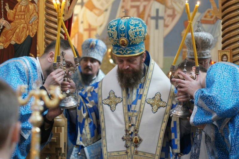 Poświęcenie cerkwi w Zwierkach