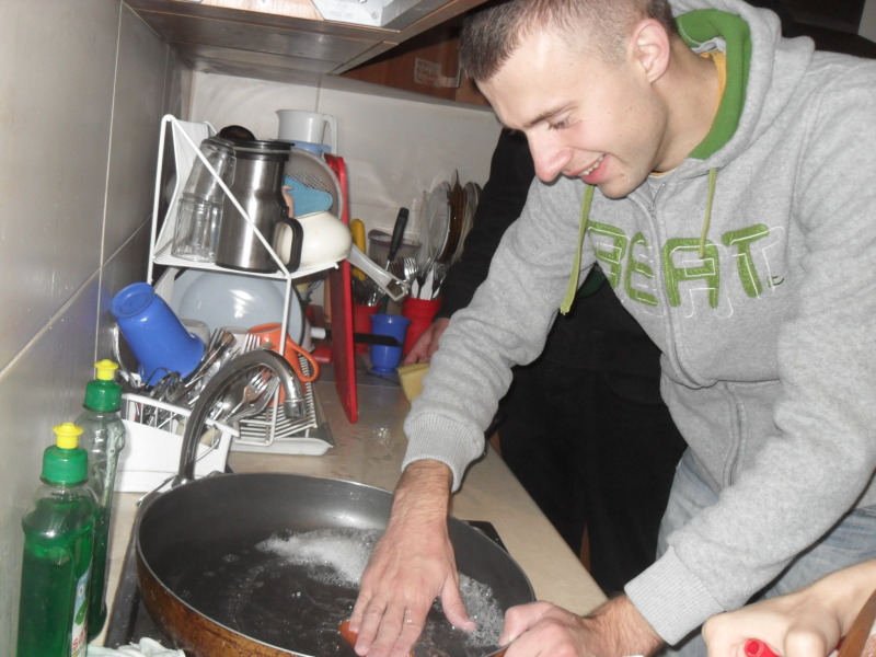 Spotkanie studentów na Grabarce