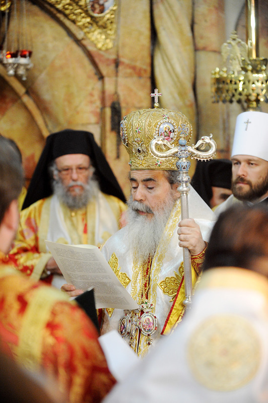 Patriarcha Cyryl w Ziemi Świętej