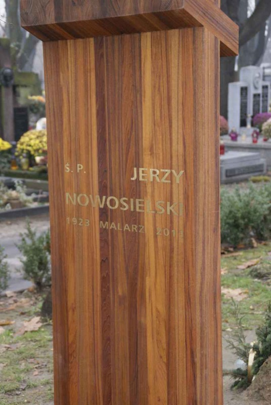 Poświęcenie nagrobka Jerzego Nowosielskiego