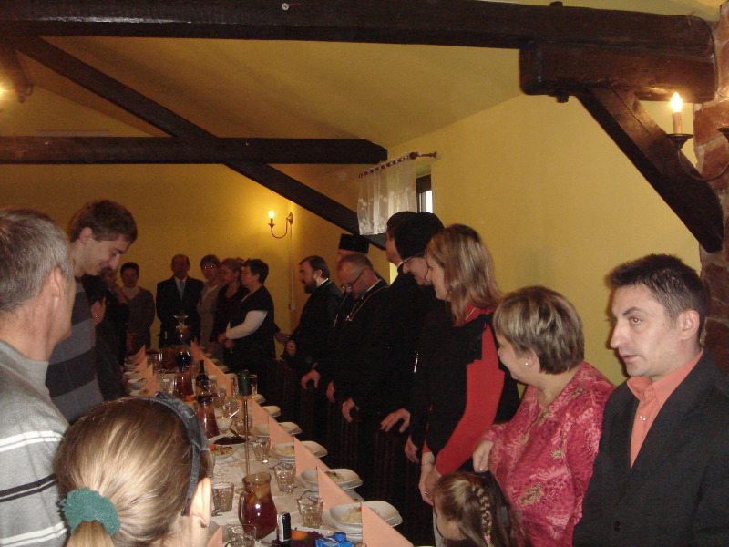 Święto w cerkwi w Lipinach