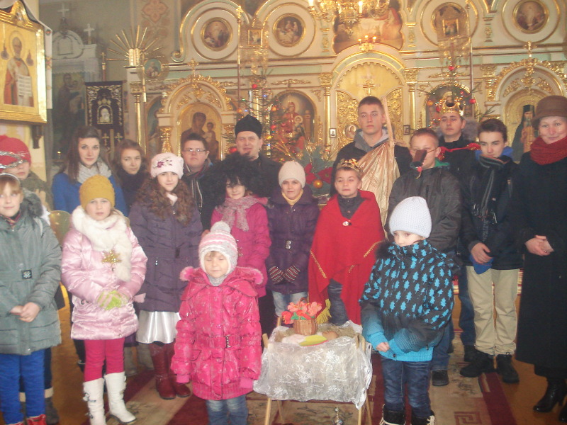 Choinka parafialna w Tarnogrodzie