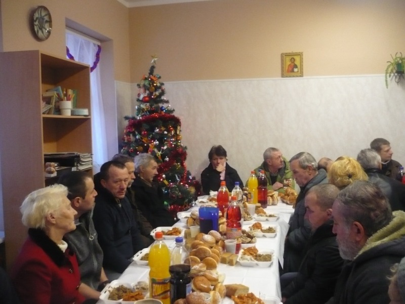 Spotkania wigilijne dla osób potrzebujących
