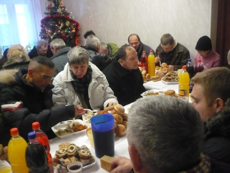 Spotkania wigilijne dla osób potrzebujących