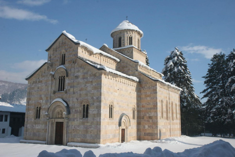 Próba wtargnięcia Albańczyków do monasteru Visoki Dečani