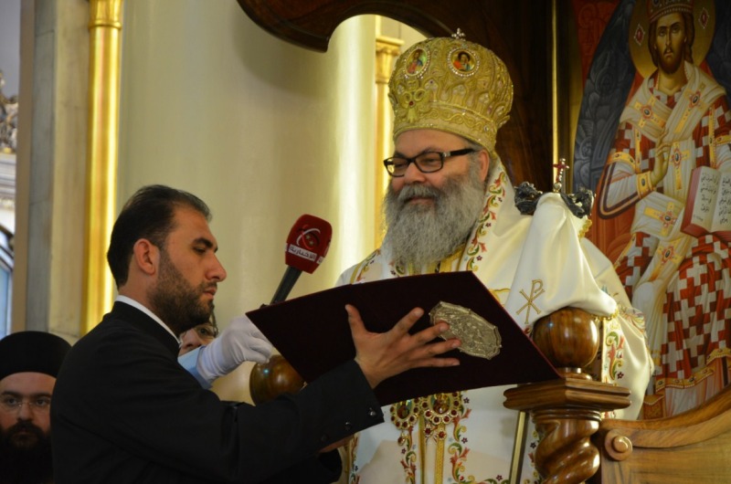 Intronizacja patriarchy Antiochii Jana X