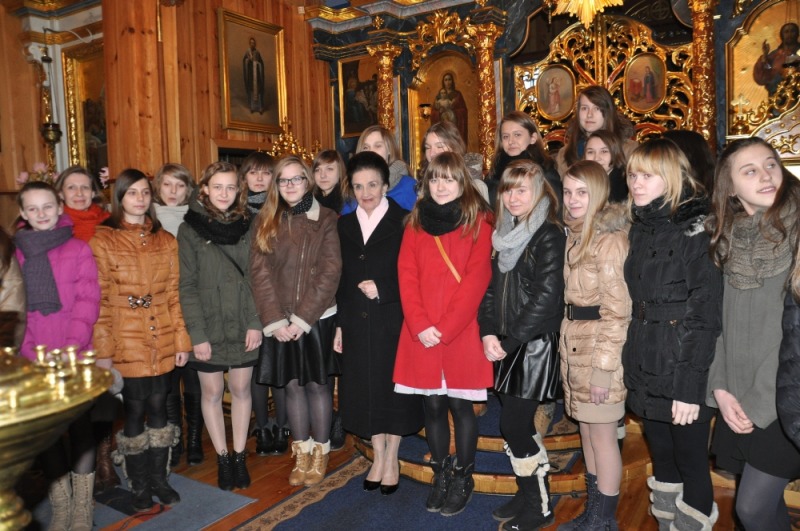 Wdowa po prezydencie Ryszardzie Kaczorowskim w Bielsku Podlaskim