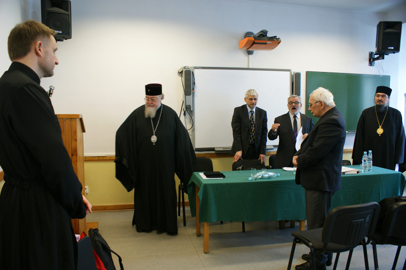 Obrona doktorska ks. Andrzeja Bierozy