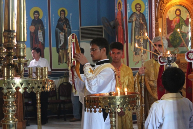Nowy prawosławny duchowny pochodzenia filipińskiego