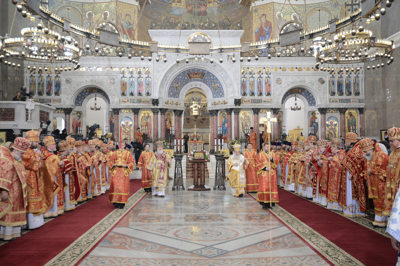 Poświęcenie soboru św. Mikołaja w Kronsztadzie