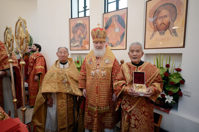 Pierwsza od pół wieku Liturgia w szanghajskim soborze