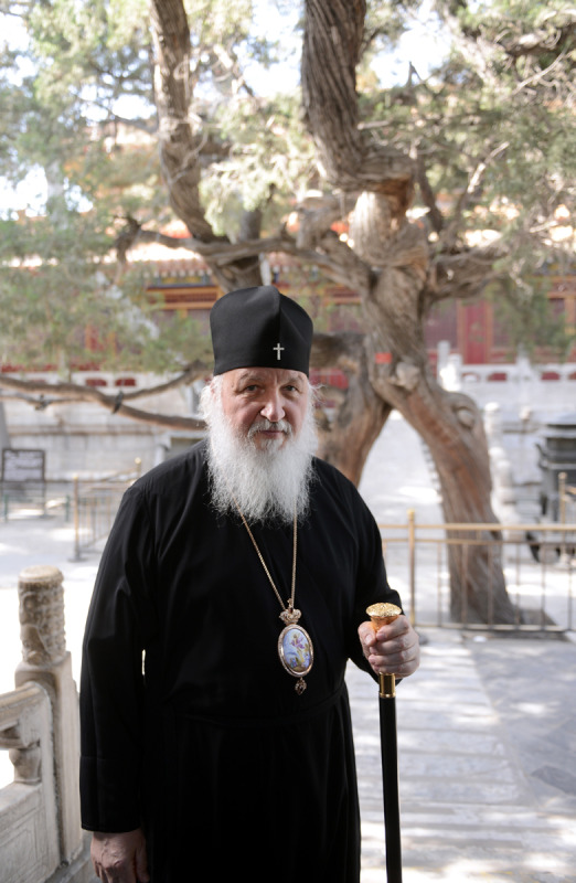 Patriarcha Cyryl w Chinach