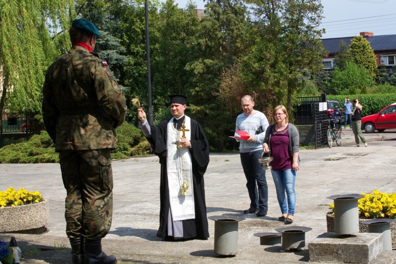 Wieniec dla żołnierzy serbskich na Cmentarzu Wojennym