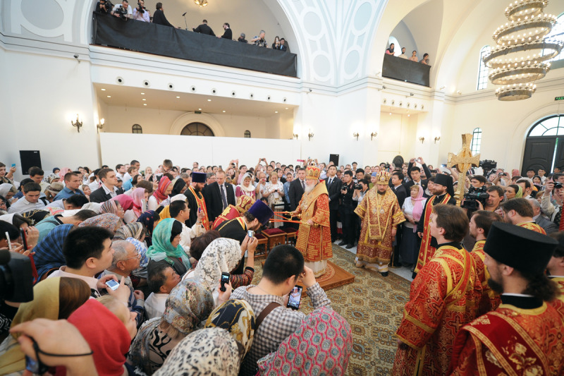 Pierwsza od pół wieku Liturgia w szanghajskim soborze