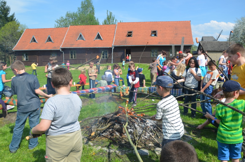 Dzieci z ELEOS na wycieczce w Białowieży