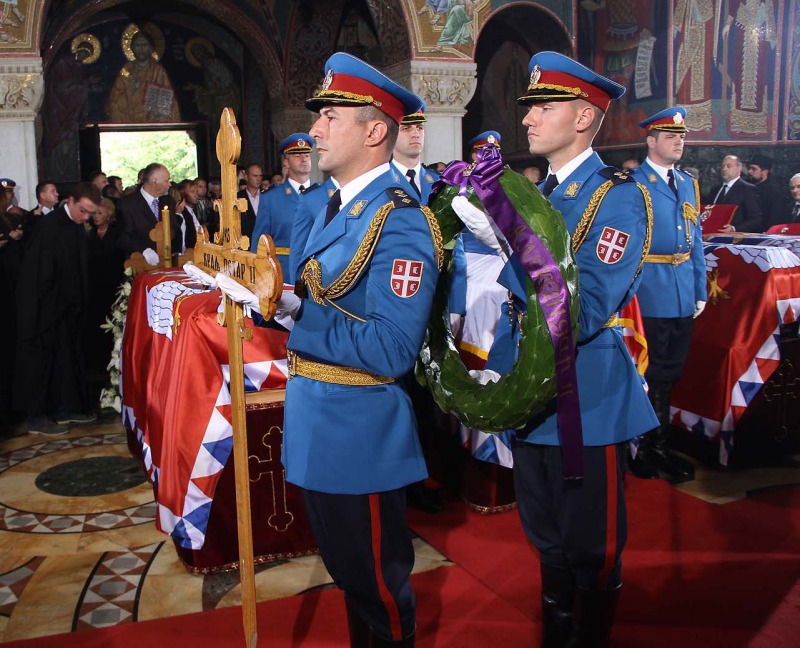 Serbia: pogrzeb ostatniego króla Jugosławii