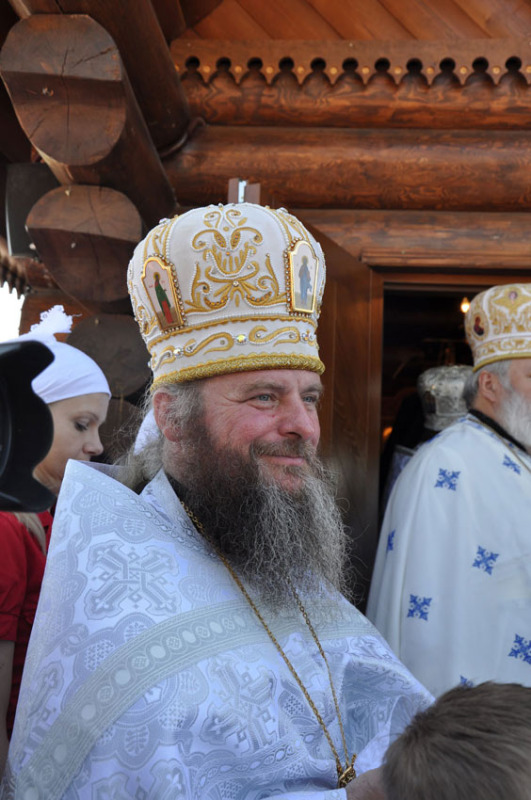 Poświęcenie cerkwi w Odrynkach