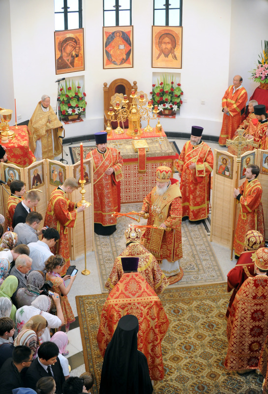 Pierwsza od pół wieku Liturgia w szanghajskim soborze