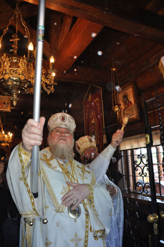 Poświęcenie cerkwi w Odrynkach