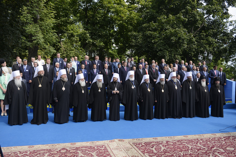 Początek uroczystości 1025-lecia chrztu Rusi na Ukrainie