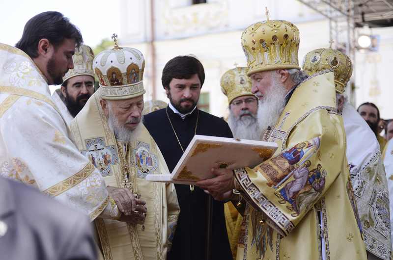 Panprawosławna Boska Liturgia w Kijowie z okazji 1025-lecia chrztu Rusi