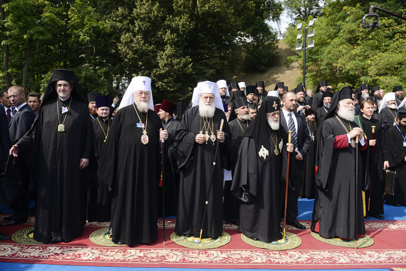 Początek uroczystości 1025-lecia chrztu Rusi na Ukrainie