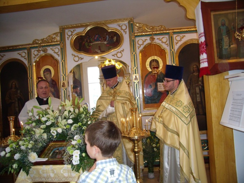 Uroczyste poświęcenie cerkwi śww. Cyryla i Metodego w Sandomierzu