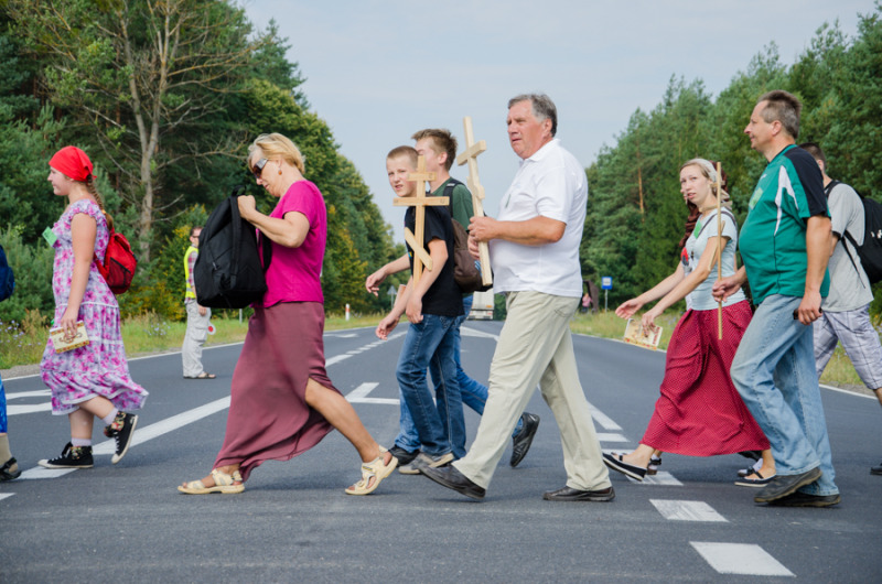 Relacja z pieszej pielgrzymki Sokółka - św. Góra Grabarka