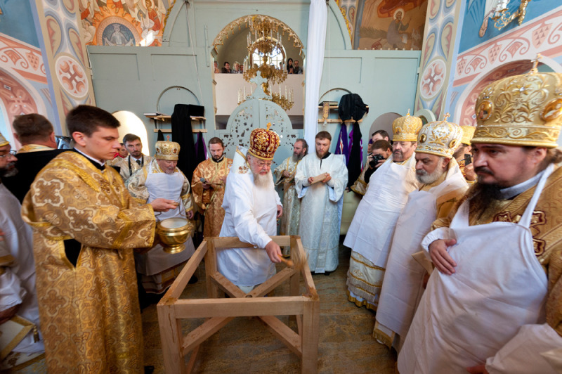 Wyświęcenie cerkwi w Rzeszowie