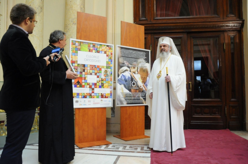 Patriarcha Rumunii obejrzał wystawę „Kolory Prawosławia. Polska”
