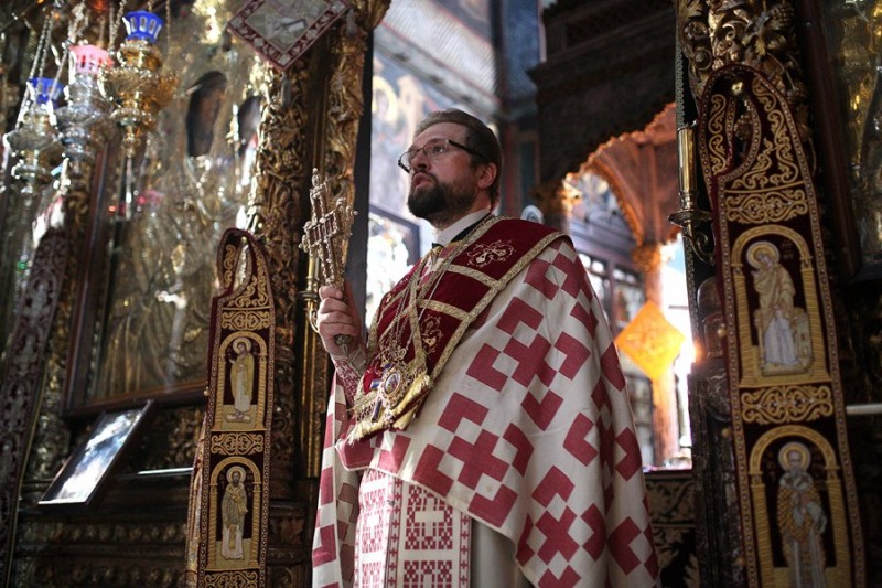 Liturgia w monasterze Watopedi