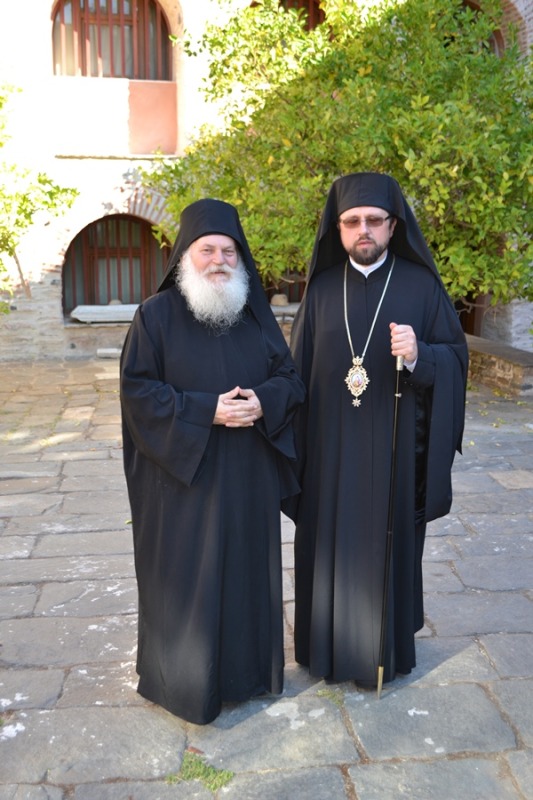 Liturgia w monasterze Watopedi