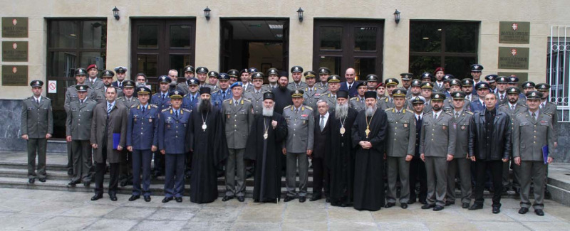 Poświęcono kaplicę sztabu generalnego Serbskiego Wojska