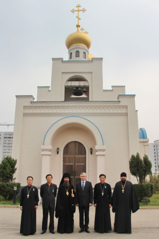 Biskupia Liturgia w Korei Północnej