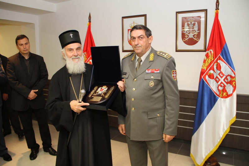 Poświęcono kaplicę sztabu generalnego Serbskiego Wojska