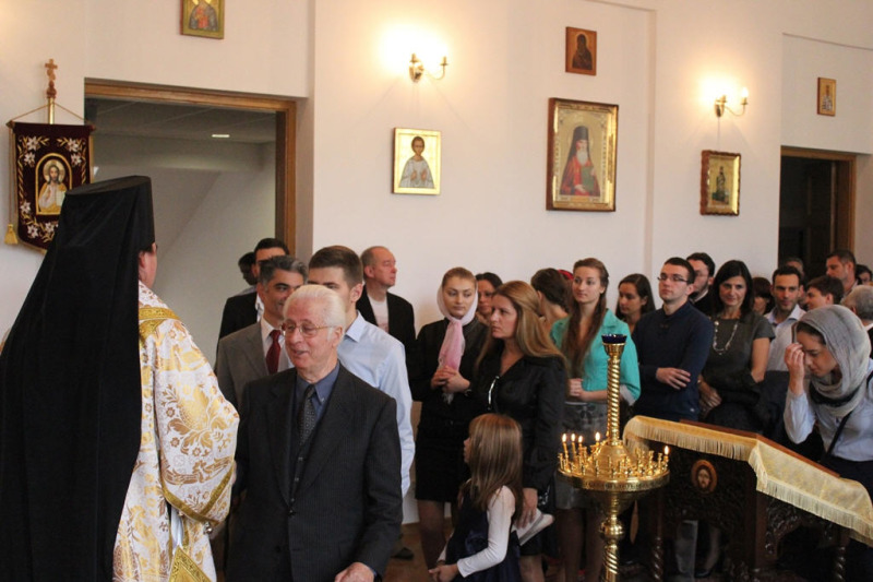 Liturgia po grecku w Warszawie