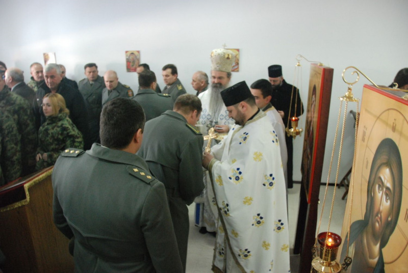 Poświęcono kaplicę wojskową w Nowym Pazarze (Serbia)