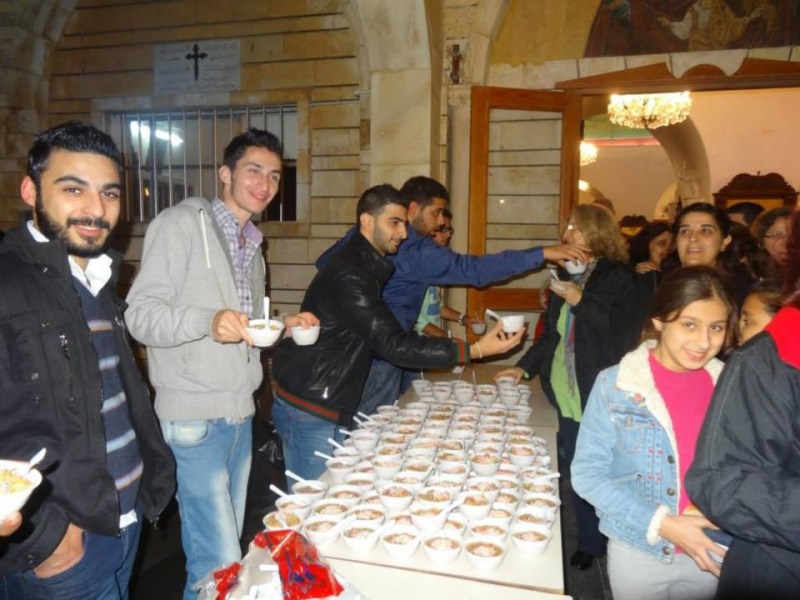 Obchody świętych Barbary i Jana Damasceńskiego w Tartus (Syria)